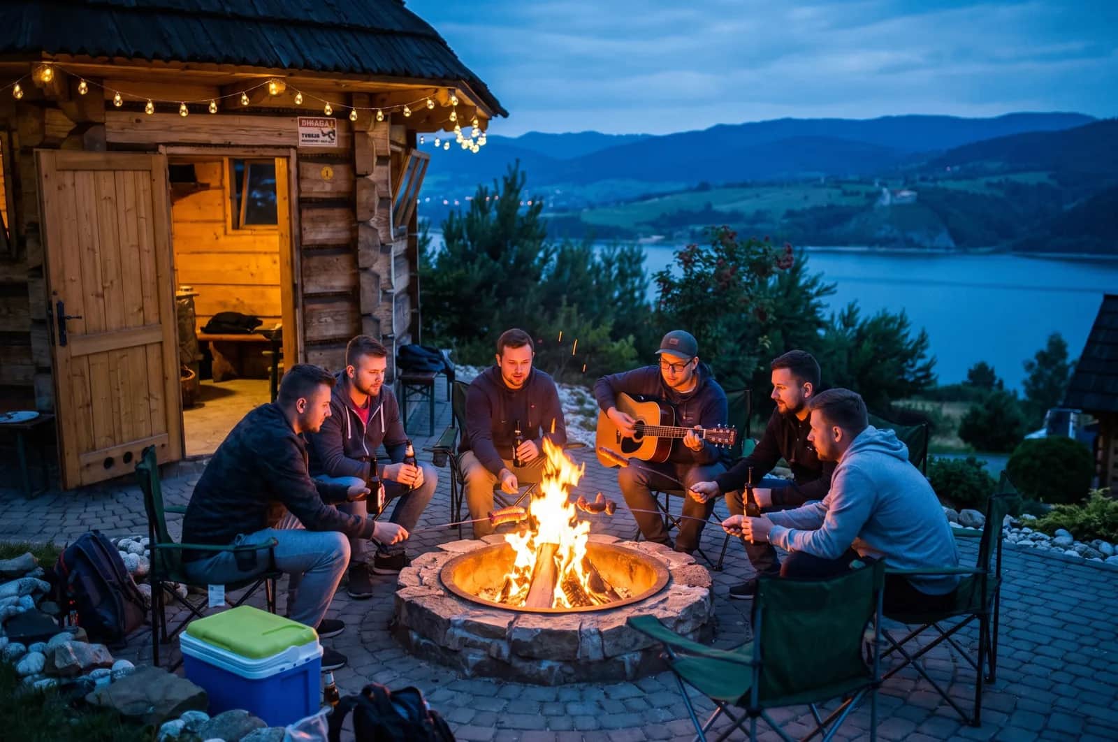 Pakiet: Impreza kawalerska w resorcie - Kawalerowie i ekipa · Dom nr 10 lub cały resort