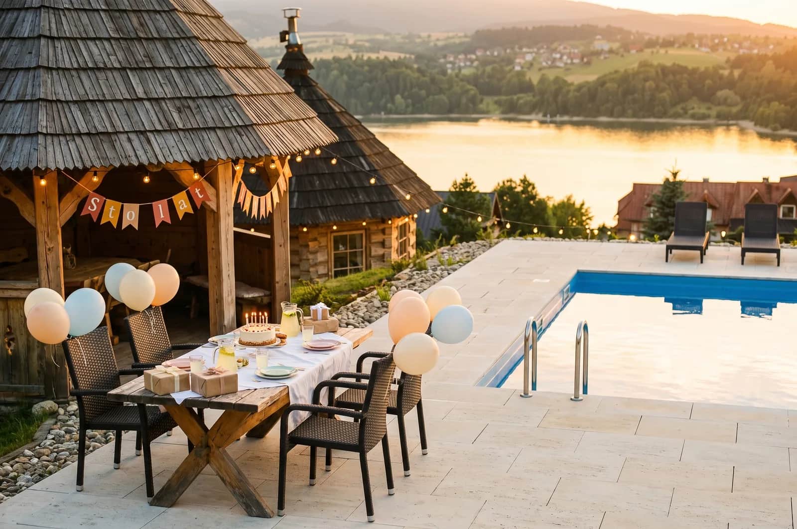 Pakiet: Urodziny w Domu Premium - Jubilaci i rodzina · Dom nr 10 lub cały resort