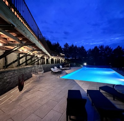 Dom nr 10 - dom na 10 osób - prywatny basen, sauna, jacuzzi - Mergen